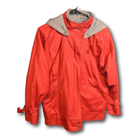 London Fog Jacket with Removable Hood & Zip Out Lining Coat Size: 10 - Picture 1 of 4